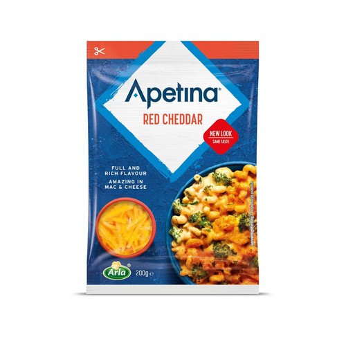 Ser wiórkowany red cheddar Arla 200 g