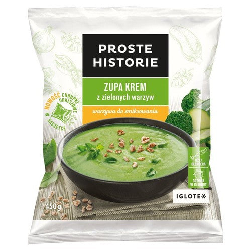 Zupa krem z zielonych warzyw Proste Historie 450 g