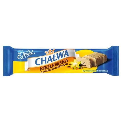 Chałwa sezamowa o smaku waniliowym E.Wedel 50 g