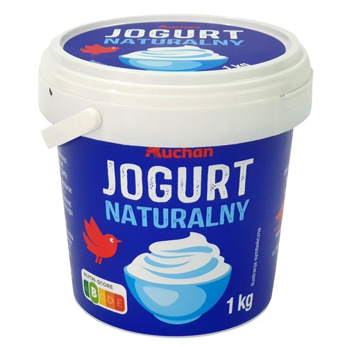 Jogurt naturalny 2% Auchan 1 kg