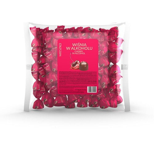Praliny Wiśnia w alkoholu Mieszko 1 kg