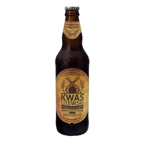 Kwas chlebowy Litewski  PolBioEco 500 ml
